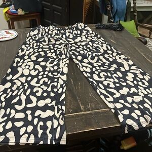 Cheetah printed pants